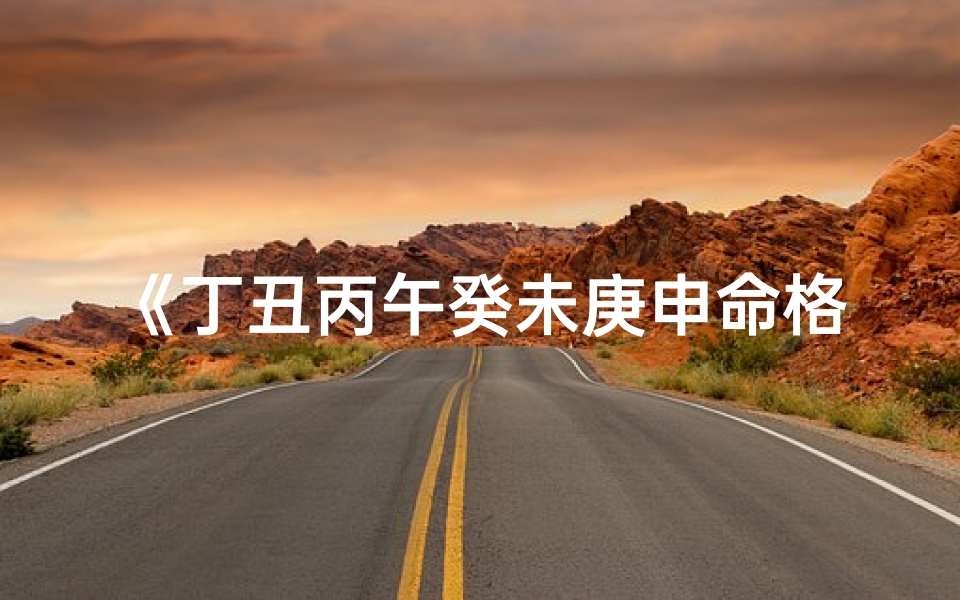 《丁丑丙午癸未庚申命格解析：五行相生之道》