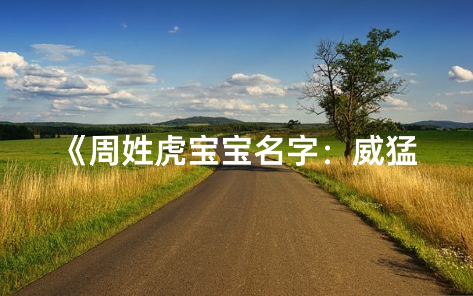《周姓虎宝宝名字：威猛雄风，寓意非凡》