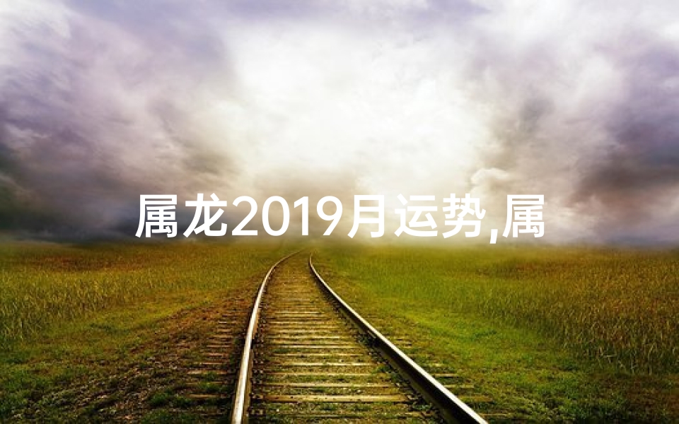 属龙2019月运势,属龙2019年运势揭秘：财运亨通，事业腾飞