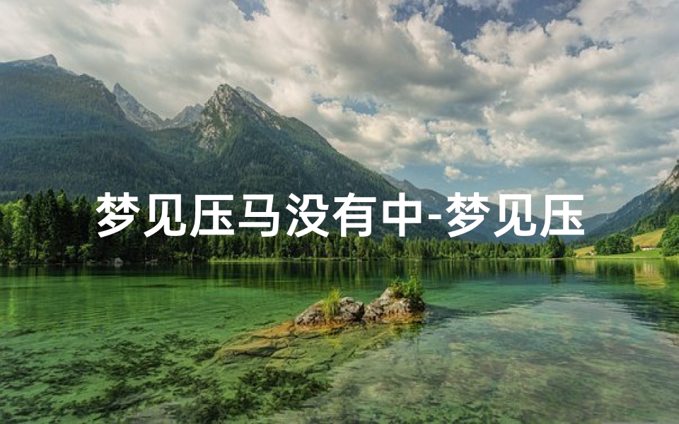 梦见压马没有中-梦见压马没有中马