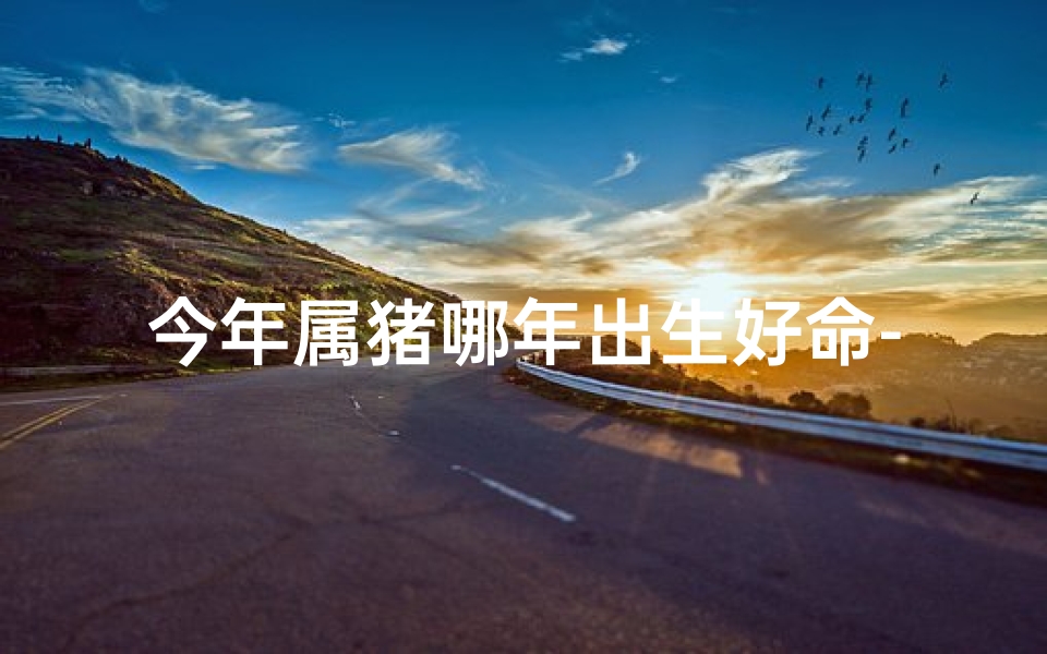 今年属猪哪年出生好命-今年属猪的什么命