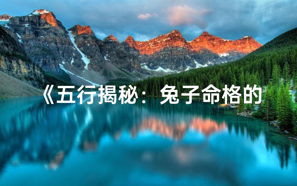 《五行揭秘：兔子命格的神秘魅力》