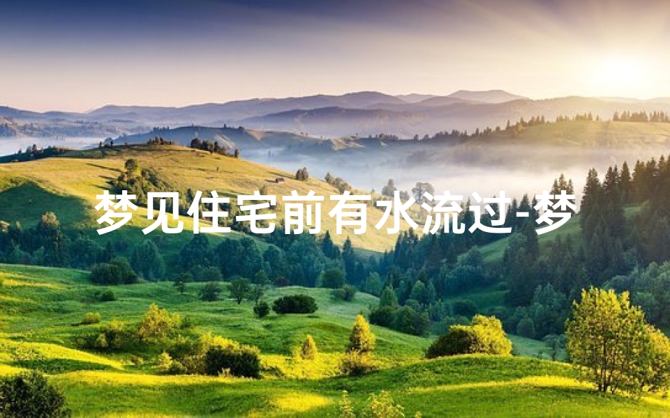 梦见住宅前有水流过-梦见房前水流不断是什么意思？