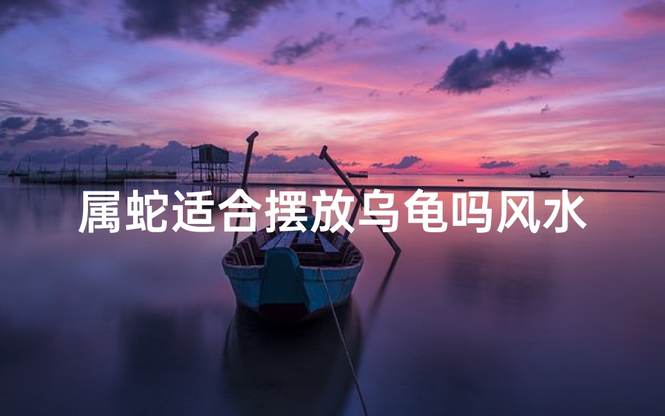 属蛇适合摆放乌龟吗风水