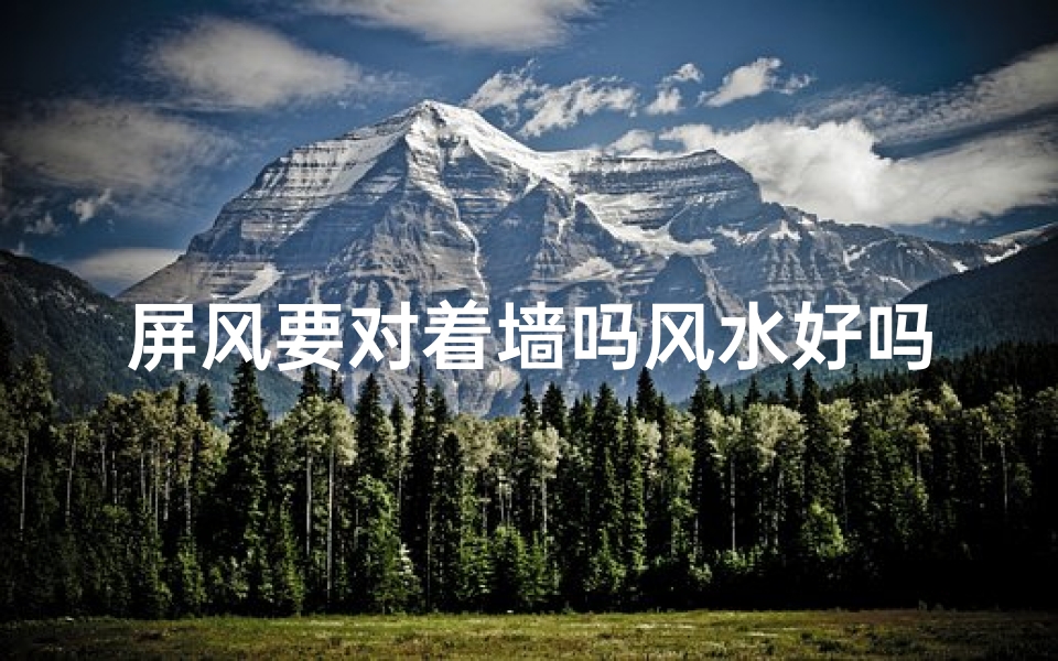 屏风要对着墙吗风水好吗