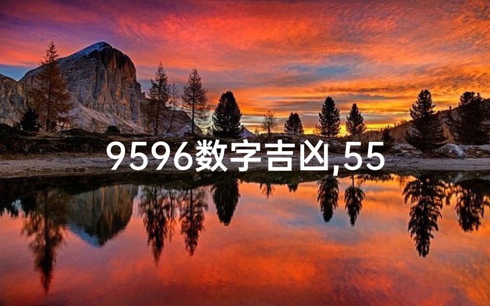 9596数字吉凶,559数字吉凶