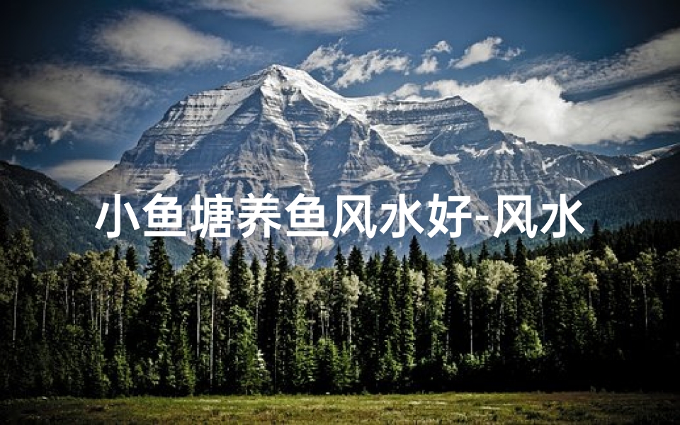 小鱼塘养鱼风水好-风水宝地小鱼塘，养鱼丰收好运来