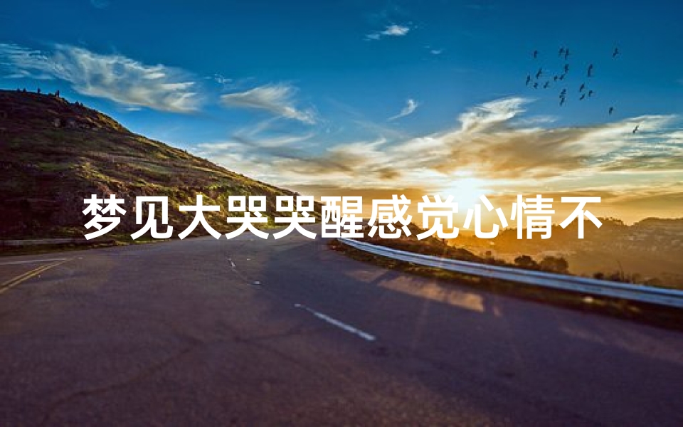 梦见大哭哭醒感觉心情不紧张了—梦见大哭伤心欲绝