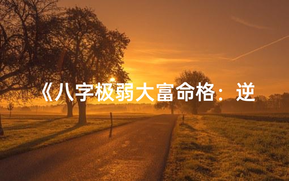 《八字极弱大富命格：逆境逆袭的传奇人生》