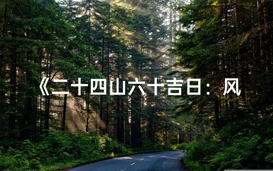 《二十四山六十吉日：风水吉日精选指南》