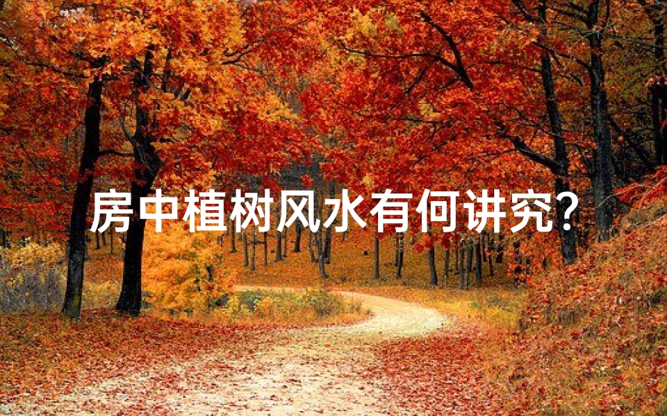 房中植树风水有何讲究？揭秘家居绿植风水奥秘