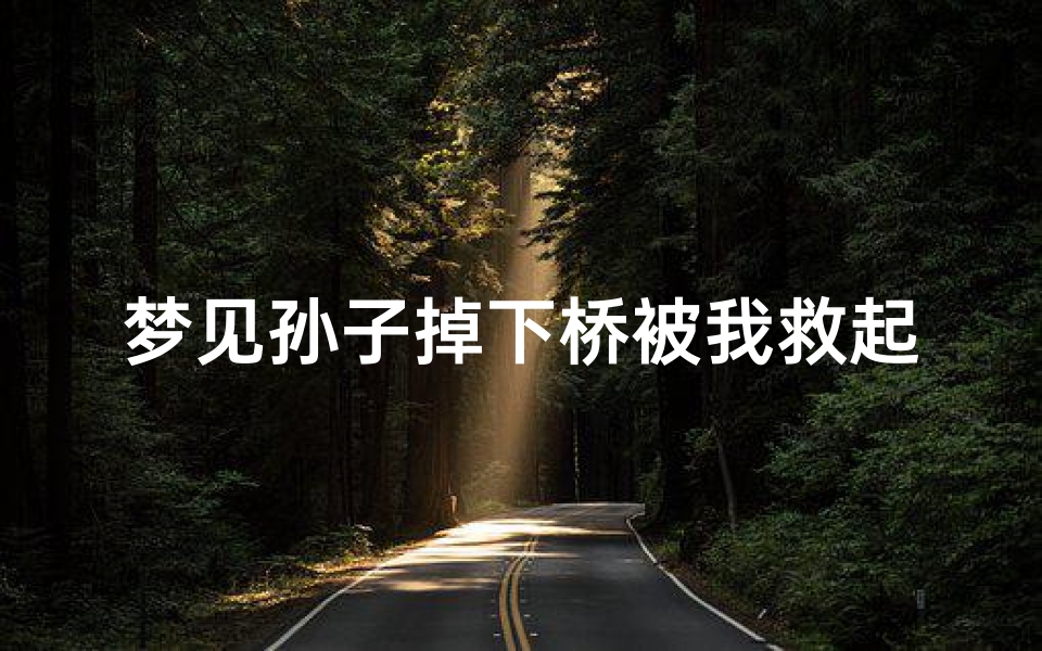 梦见孙子掉下桥被我救起;梦见孙子掉下去