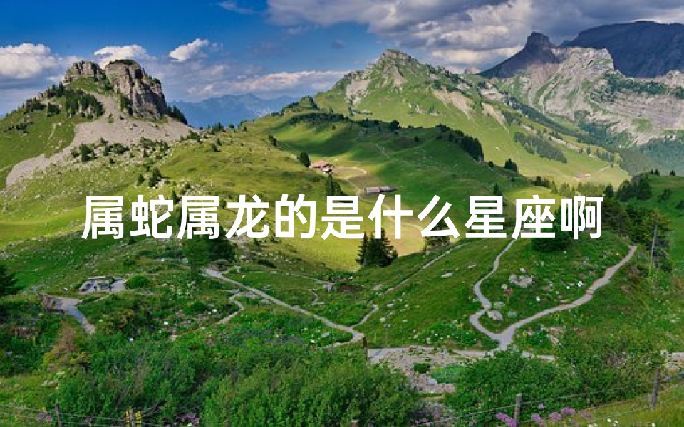属蛇属龙的是什么星座啊