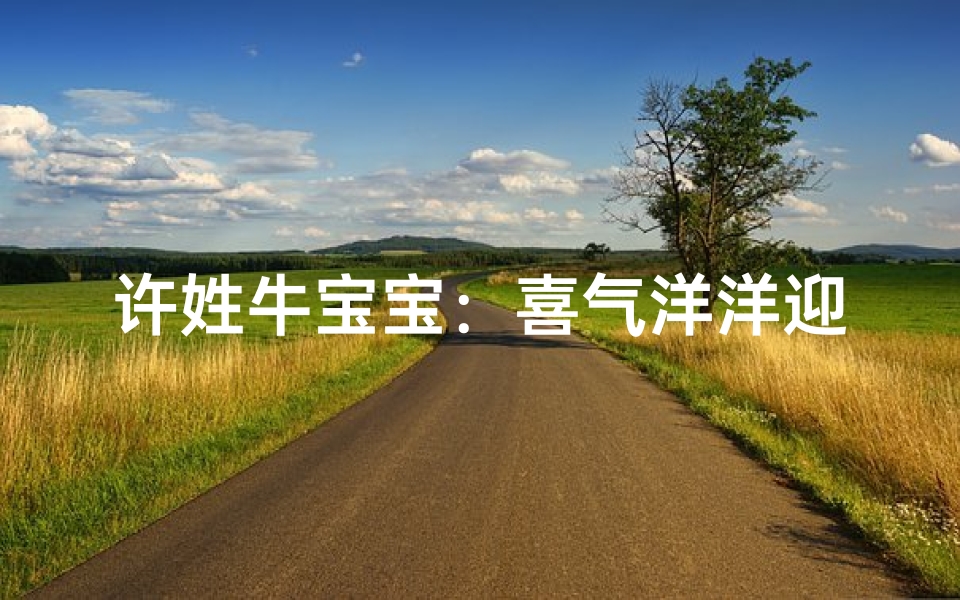 许姓牛宝宝：喜气洋洋迎新春