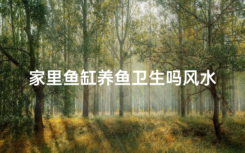 家里鱼缸养鱼卫生吗风水好吗(鱼缸养鱼卫生风水解析：家居风水新视角)