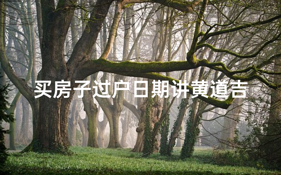 买房子过户日期讲黄道吉日吗-买房子过户时间有限制吗