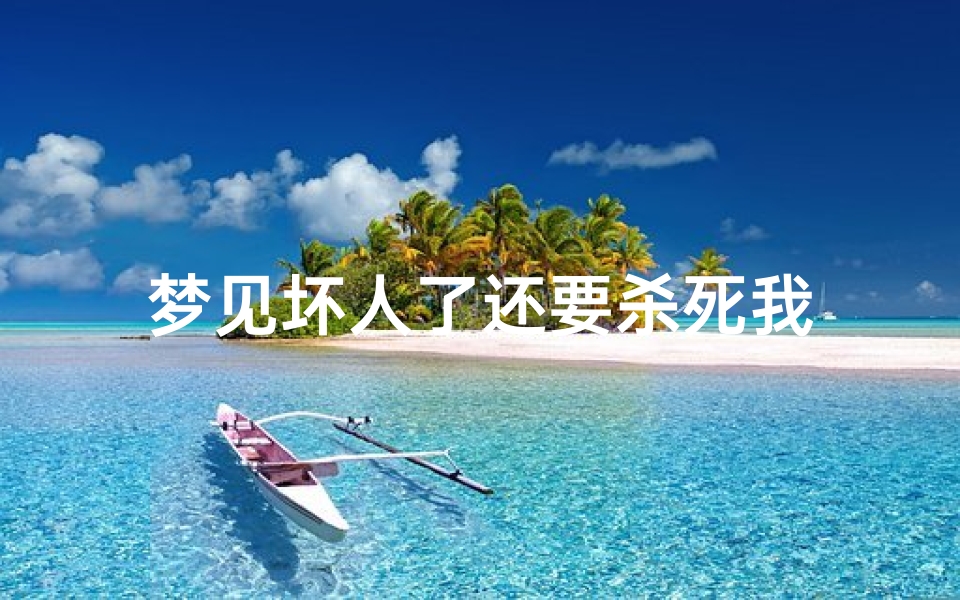 梦见坏人了还要杀死我