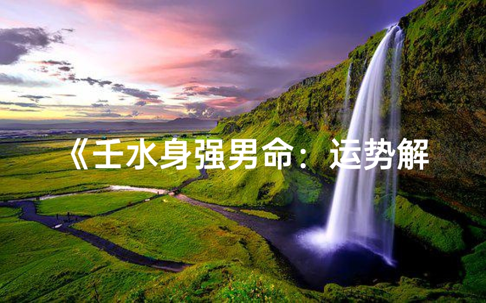 《壬水身强男命：运势解析与人生指南》