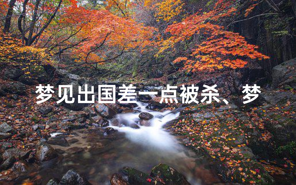 梦见出国差一点被杀、梦见差点被杀意外逃过