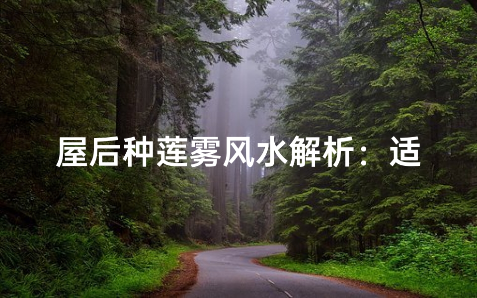 屋后种莲雾风水解析：适宜种植吗？