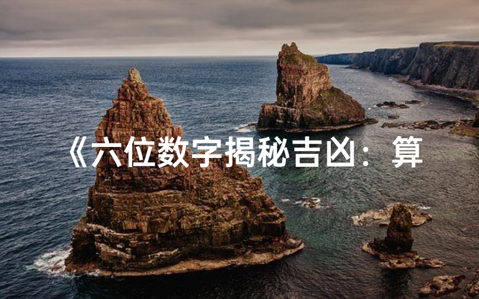 《六位数字揭秘吉凶：算命详解大全》